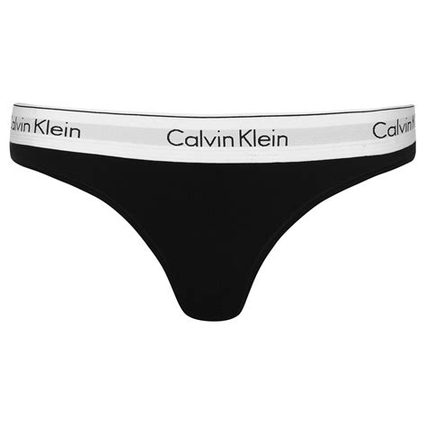 black thong calvin klein